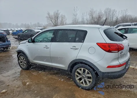 2015 Kia Sportage Lx from USA, damaged, VIN KNDPBCAC6F7785465